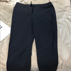 Prada technical fabric trousers